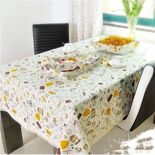 Khăn trải bàn vải canvas bền đẹp