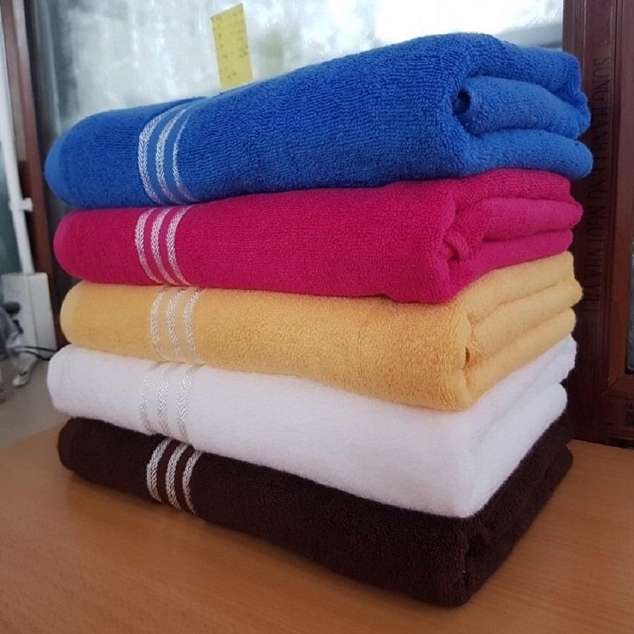 Khăn Tắm, Khăn Mặt Gội Lau Đầu Đủ Màu,100% Cotton Siêu Thấm Hút, Không Phai Màu Dùng Cho Gia Đình, Spa, Khách Sạn