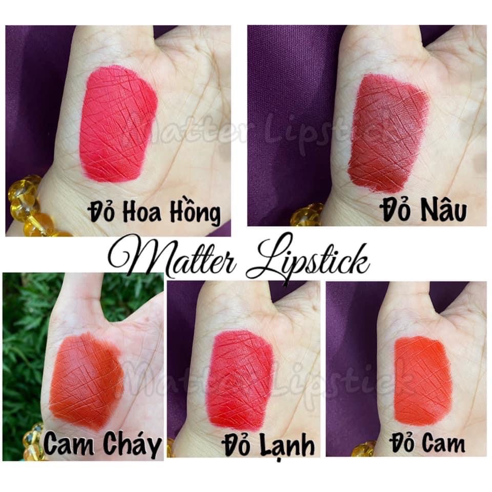 [XẢ] Son Lì Mịn Môi Dưỡng Môi MATTER LIPSTICK CÓ HỘP [GIẤY CHỨNG NHẬN CHẤT LƯỢNG] | BigBuy360 - bigbuy360.vn