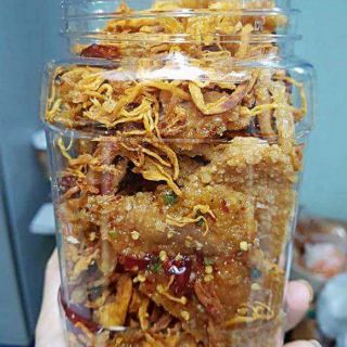 Cơm Cháy Xốc Khô Gà