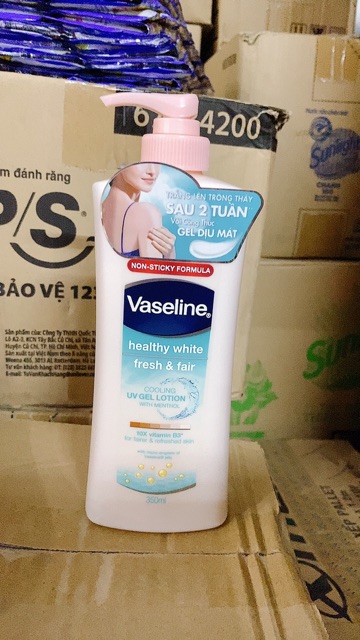 Sữa dưỡng thể trắng da Vaseline 350ml đủ màu đủ công dụng( hàng công ty)