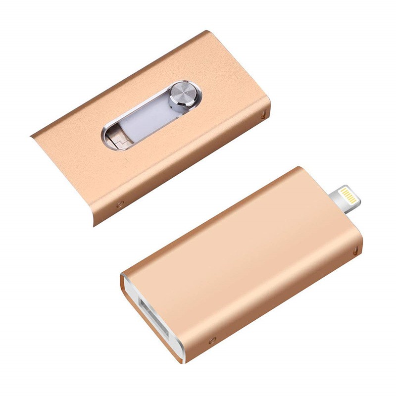 USB dung lượng 128Gb 3 trong 1 dành cho IPhone / IPad / IOS / Android / PC