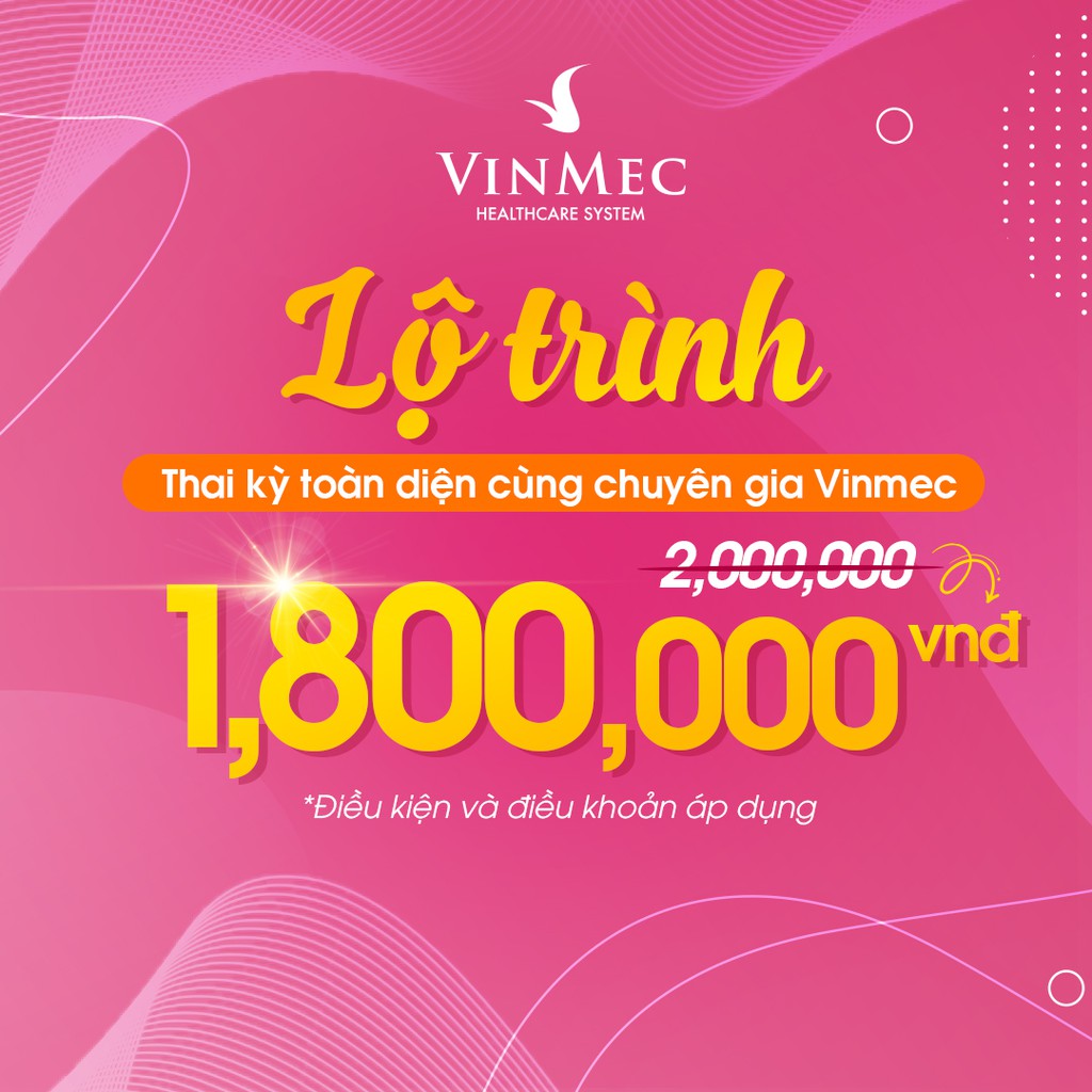 Khóa học Online lộ trình thai kỳ toàn diện cùng chuyên gia Vinmec trị giá 2,000,000 vnđ