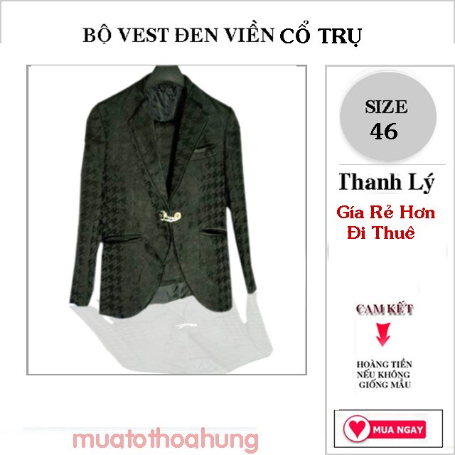 Thanh Lý Vest Nam Thời Trang Giới Trẻ-Trung Niên- Rẻ Hơn Đi Thuê