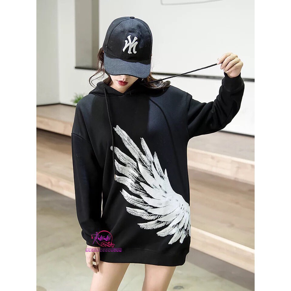 [FreeShip] ÁO HOODIE NỈ ĐẸP NAM NỮ HD125 (Đôi Cánh Thiên Thần) | BigBuy360 - bigbuy360.vn