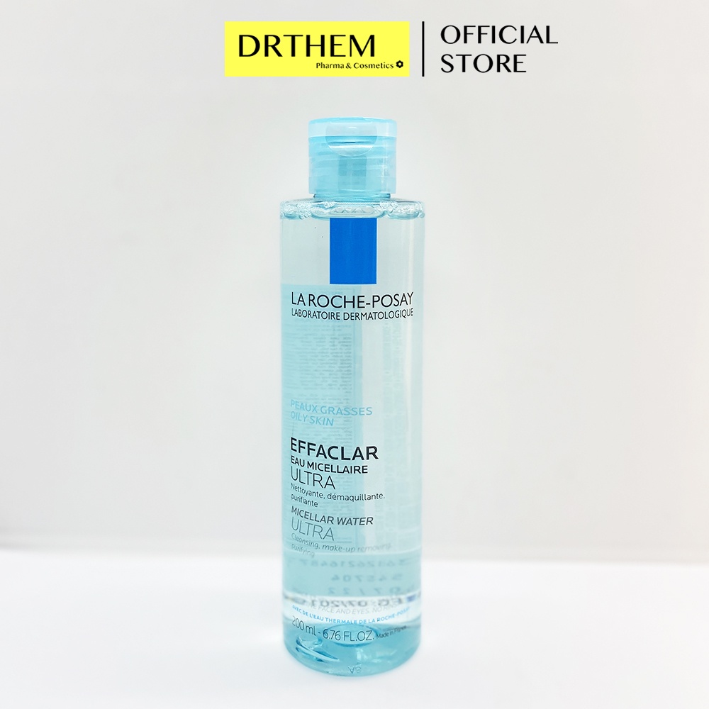 Nước Tẩy Trang Cho Da Dầu Mụn La Roche-Posay Effaclar Micellar Water Ultra Oliy Skin 200ml &amp; 400ml