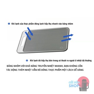 Thớt Rã Đông 2 Mặt Kháng Khuẩn Lock&Lock CSC411
