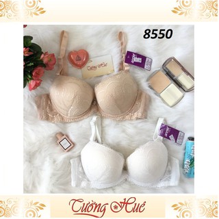 Áo lót nữ annie 8550 mút dày phối ren.