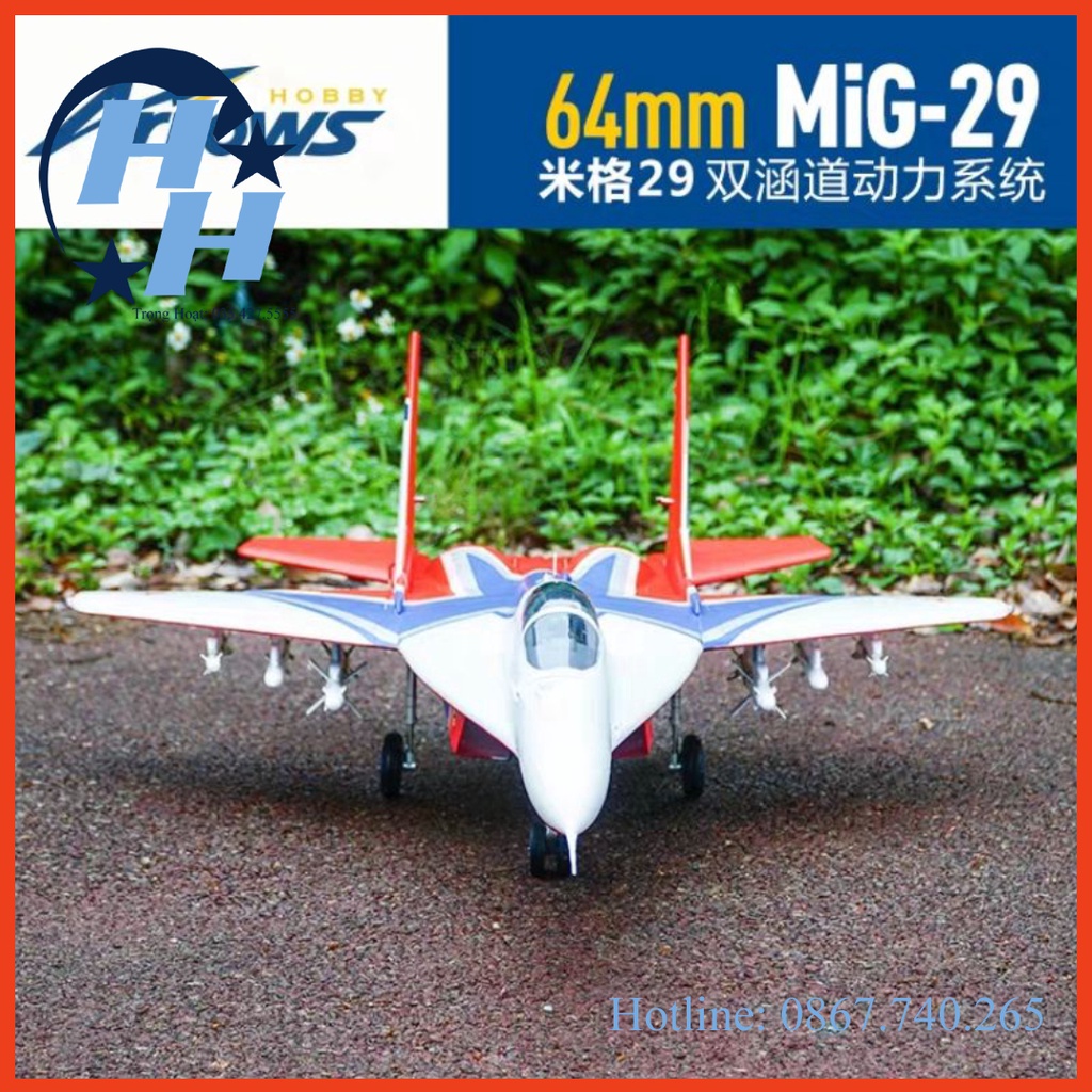 Máy bay điều khiển MIG 29 dual EDF 64mm MiG-29 64mm EDF PNP