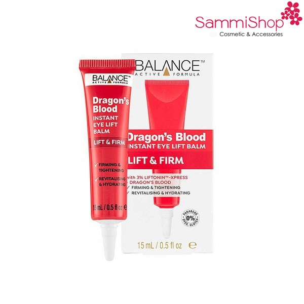 Kem Dưỡng Mắt Máu Rồng Balance Active Formula Dragons Blood Eye Cream 15ml