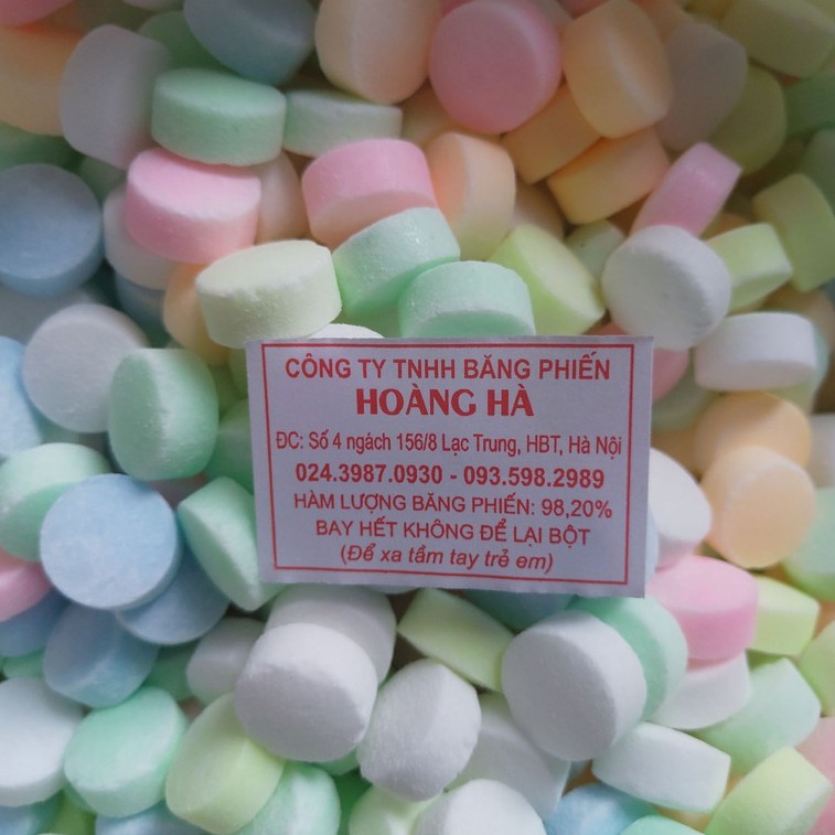 [0.5KG] băng phiến Hoàng Hà xua đuổi ruồi vàng - mùi hôi nồng, nhiều màu