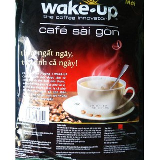 Cafe Sữa Wake Up Sài Gòn 3 Trong 1- HSD 18 Tháng