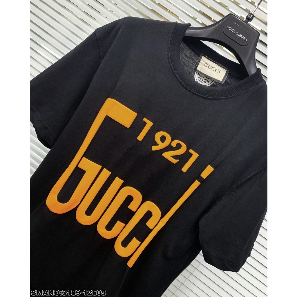 Áo Phông Kiểu GUCXI Bản Chữ Phông Rộng Phối Cách Hợp Fom Nam Nữ, Cotton Mịn Thoải Mái Hoạt Động Mã Mới GAREM 2022