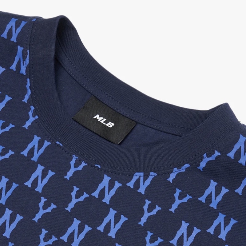 Áo Thun MLB Xanh Navy Chuẩn Xuất Xịn Full Mạc Tag