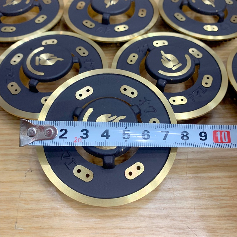 Mâm chia lửa bếp gas l Đầu đốt bếp ga Sen đồng 43 - 78mm loại DÀY  MS01- (Linh kiện phụ tùng) - [ PHỤ KIỆN BẾP GA ]
