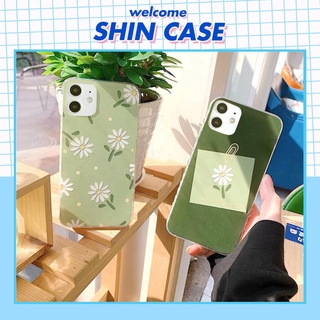 Xá kho Ốp lưng iphone Green Flower viền trong chống ố 6/6plus/6s/6splus/7/7plus/8/8plus/x/xr/xs/11/12/13/pro/max/plus/pr