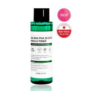 Nước Hoa Hồng Cho Da Mụn SOME BY MI Miracle Toner AHA-BHA-PHA 30 Days 150ml