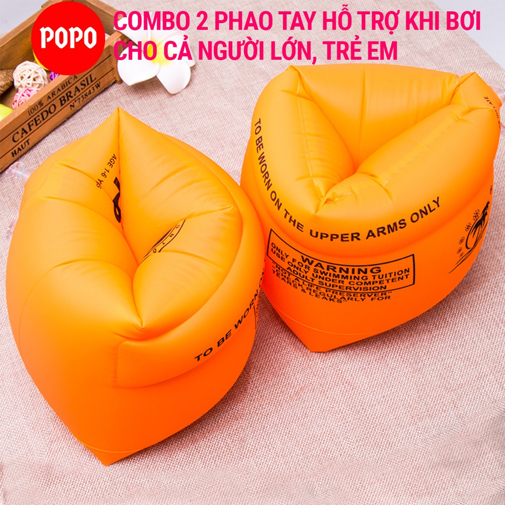 Phao đeo tay tập bơi cho bé (02 phao cho 2 tay) an toàn tuyệt đối, chất lượng chuẩn EU SPORTY