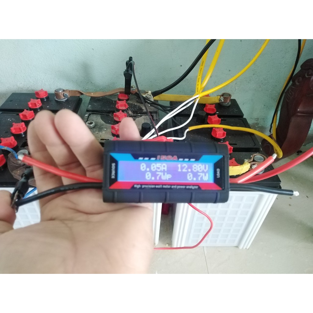 Watt Meter đo dòng điện DC ,điện ápDC,công suất DC 150A