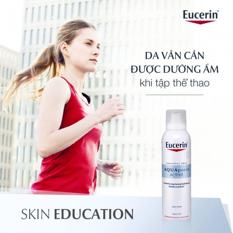 XỊT KHOÁNG DƯỠNG DA EUCERIN AQUA PORIN ACTIVE MIST SPRAY 150ML CHÍNH HÃNG - 8690