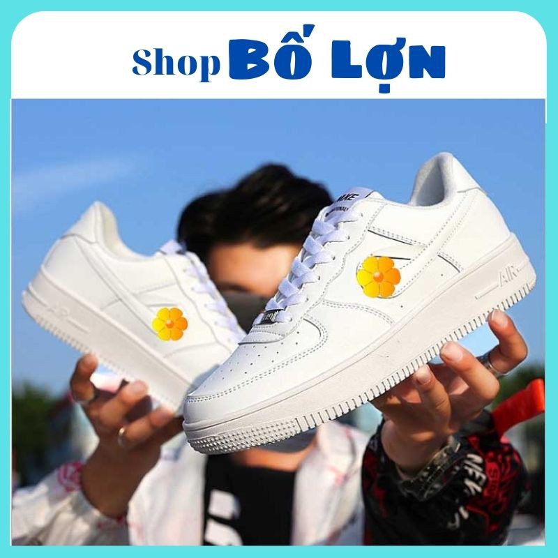 Giày Sneaker Full Trắng Cao Cấp Full Size Nam Nữ Full Box Full Bill