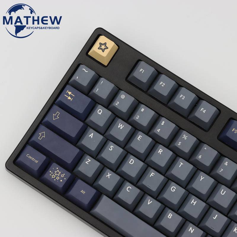 Stargaze Keycap Nắp Đậy Bàn Phím 133 Phím PBT 61 / 64 / 68 / 87 / 96 / 980 / 104 / 108
