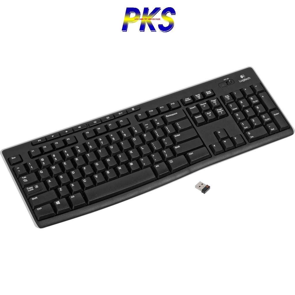 Bàn phím không dây Logitech K270 - Hàng chính hãng
