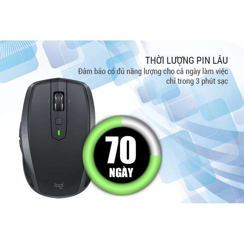 Chuột Không Dây Logitech MX Anywhere 2S - Hàng Chính Hãng