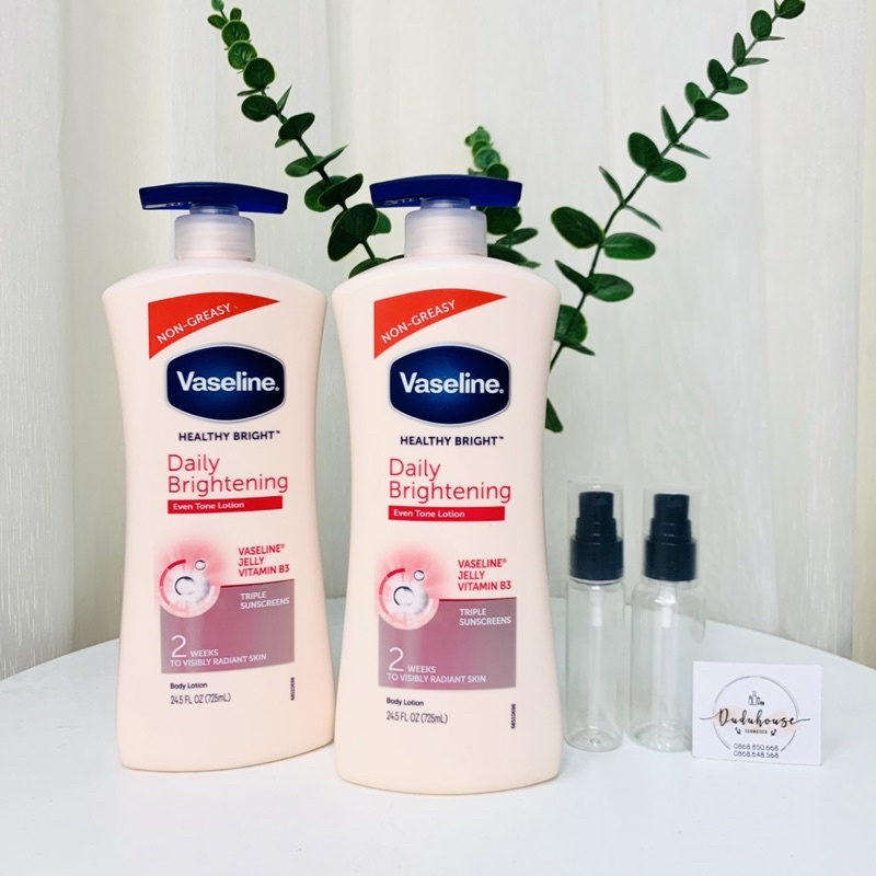 Dưỡng thể trắng da Vaseline Healthy White Lightening 725ml