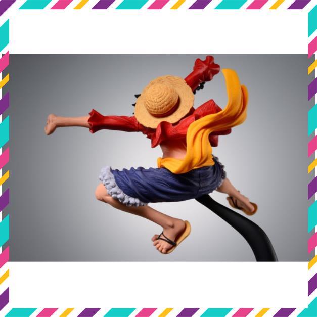 Mô Hình Luffy Mũ Rơm, OnePiece HaKi Vũ Trang -  Hàng Cao Cấp, Cao 20cm - Mô Hình Figure Luffy