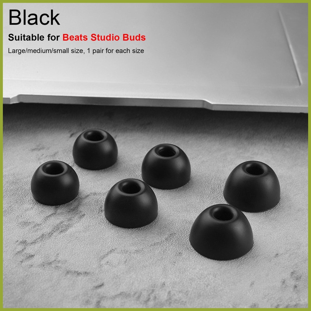 Nút Bọc Tai Nghe Thay Thế Bằng Silicone Thoải Mái Cho Beat-s Studio Buds