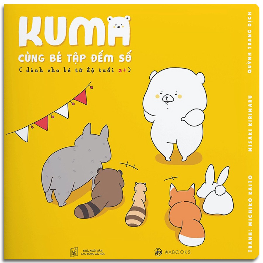 Sách - Ehon Kuma - Cùng Bé Tập Đếm Số | BigBuy360 - bigbuy360.vn