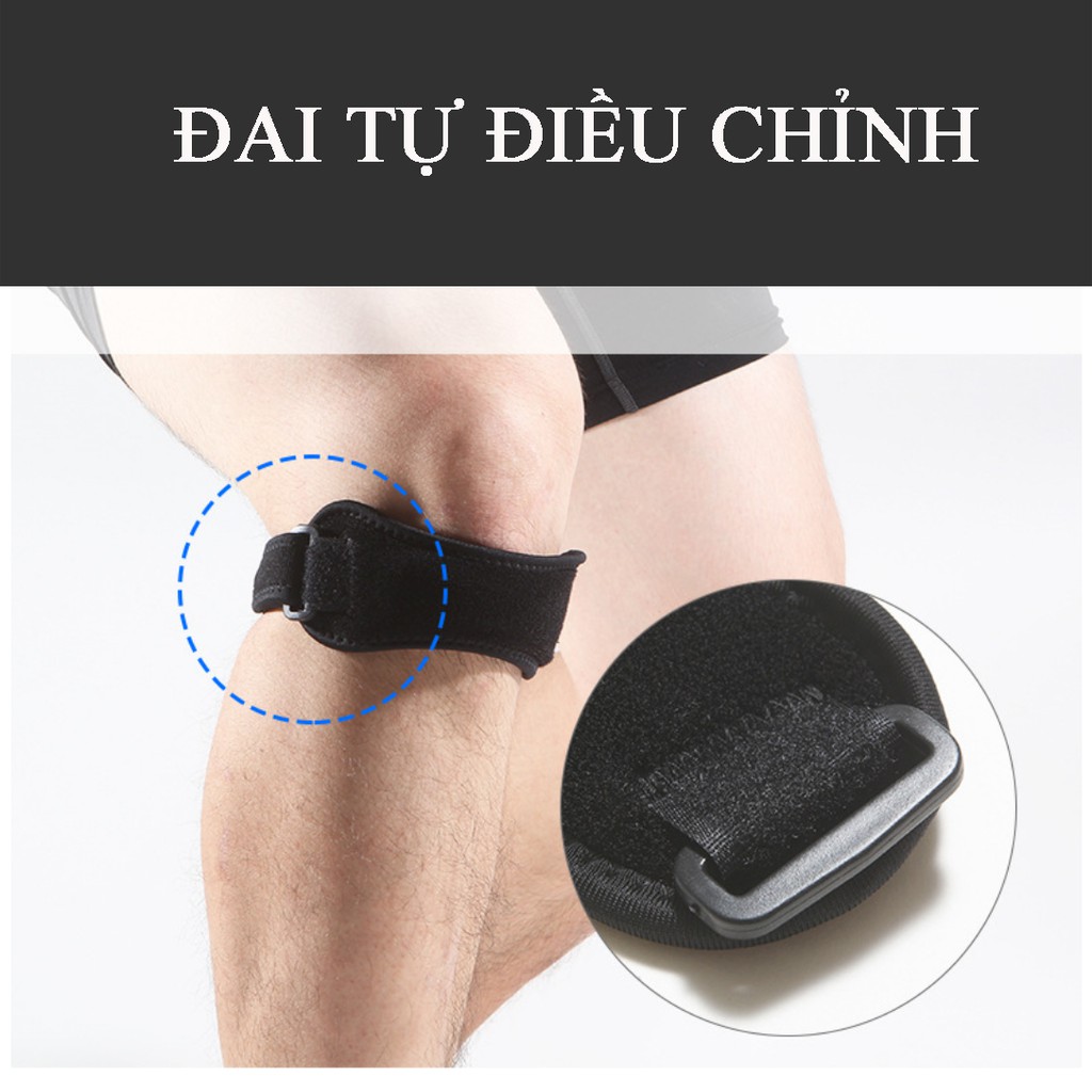 Bộ 2 băng bảo vệ khớp gối Bendu PK6201 hàng chính hãng