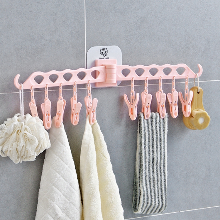 Multifunctional household plastic hanger