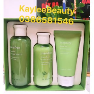 Set Dưỡng Da Innisfree Green Tea (3 món)