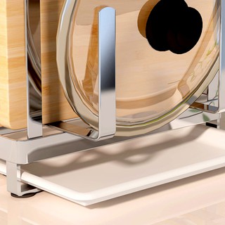 Khay dao thớt inox  có 2 màu