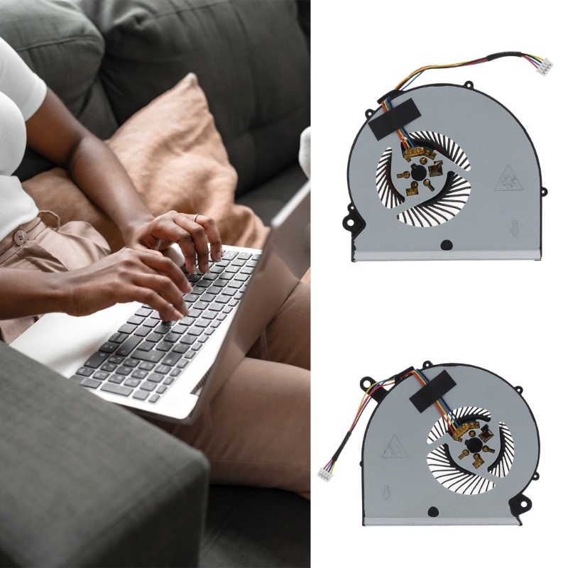 Quạt Tản Nhiệt CPU Không Chổi Than DC Cho Gigabyte Aero15 RP64W RP65W BS5005HS-U2M