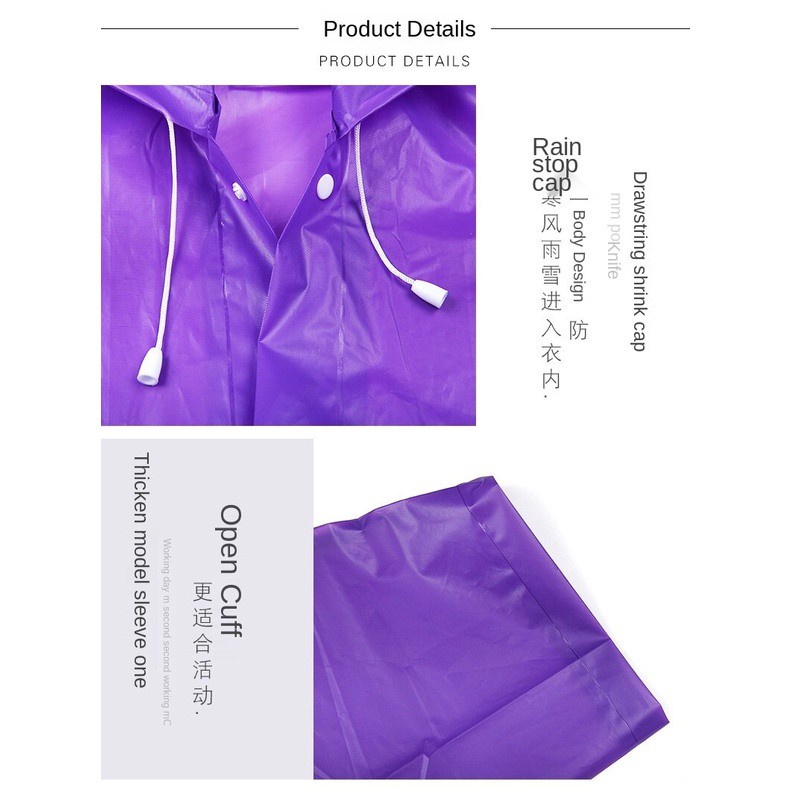 Áo Mưa Nhựa Pvc Họa Tiết One Piece Cá Tính Cho Nữ | BigBuy360 - bigbuy360.vn