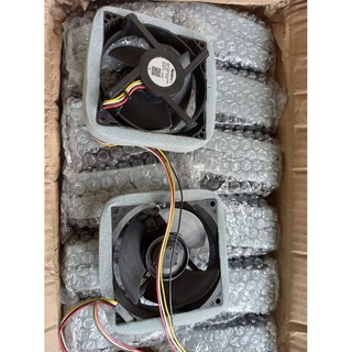 Quạt tủ lạnh aqua 9cm, 12vdc , 4 dây.