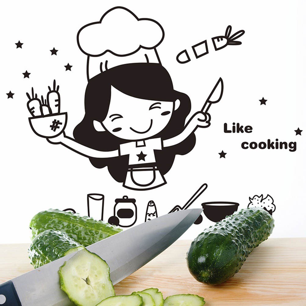 Sticker dán tường chống thấm nước họa tiết dễ thương