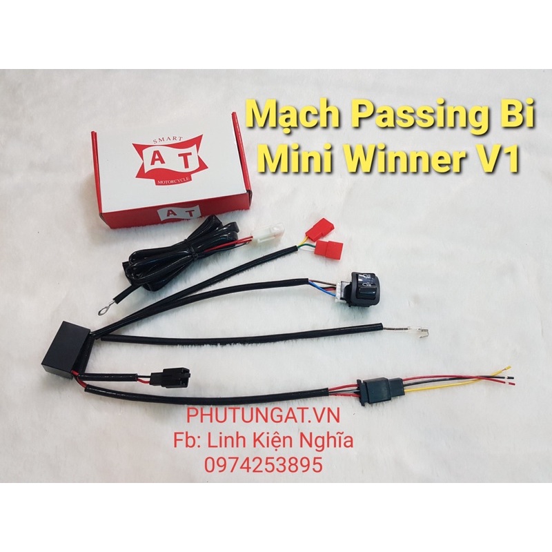Mạch Passing Bi Mini cho Winner V1 sử dụng trên nút passing sh kèm công tắc như hình