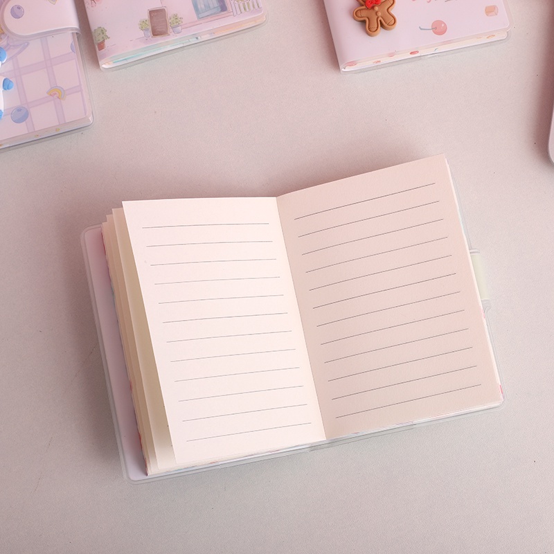 Sổ Tay A7 Mini Họa Tiết Hoạt Hình Dễ Thương