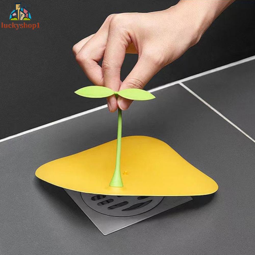 Nắp Đậy Cống Thoát Nước Sàn Nhà Tắm Bằng Silicone Chống Côn Trùng