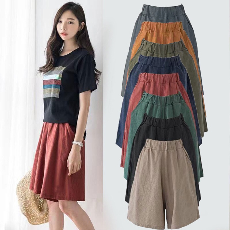 Quần Short Nữ Plus Size Thời Trang Năng Động