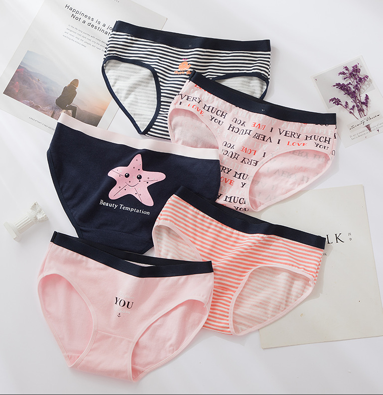 Quần Lót Cotton Không Đường May Mềm Mại Cho Nữ | BigBuy360 - bigbuy360.vn