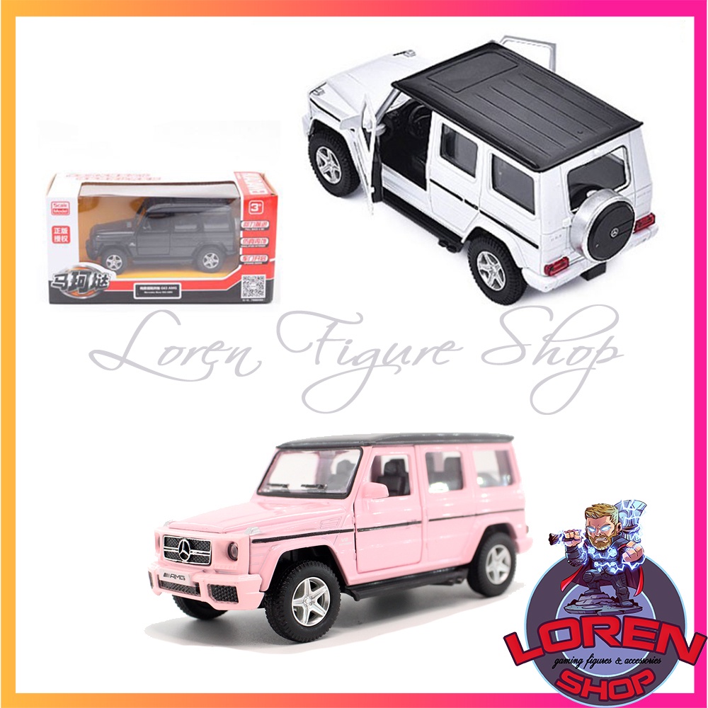 Mô hình Ô tô kim loại Mercedes Benz G63 AMG, siêu xe SUV đồ chơi tỷ lệ 1:36 lorenshop