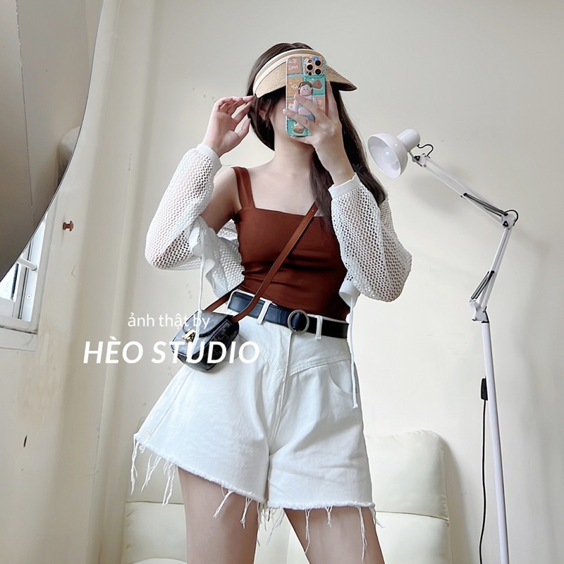 Áo Hai Dây Bản To 4 Màu Hèo Studio (Ảnh Thật + Video)