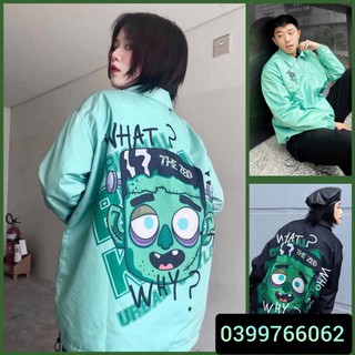🌈𝗡𝗘𝗪 𝗔𝗥𝗥𝗜𝗩𝗔𝗟💢 áo khoác dù jacket thezed có form rộng xl )