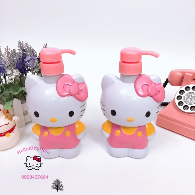 Bình chiết 500ml Hello Kitty