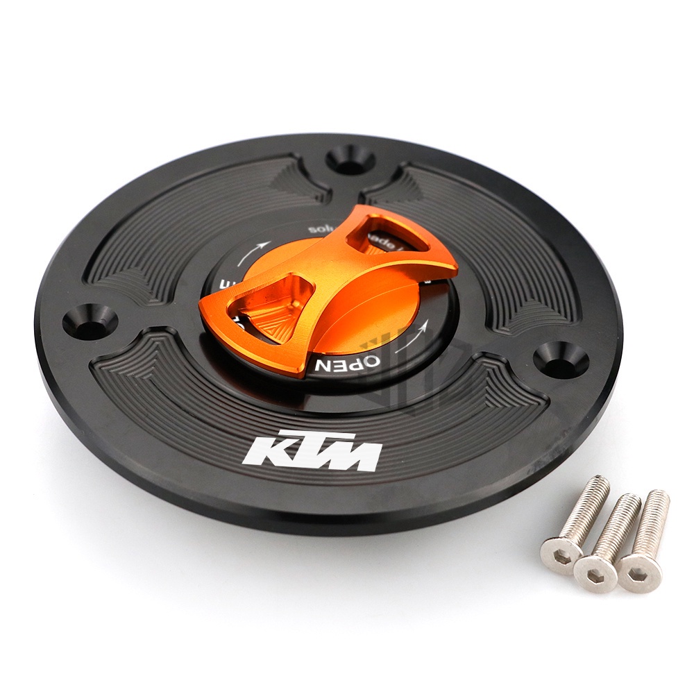 Nắp Đậy Bình Nhiên Liệu Kèm Logo Cho KTM DUKE 125 200 390 RC 125 200 390